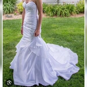 Maggie Sottero White Wedding Dress